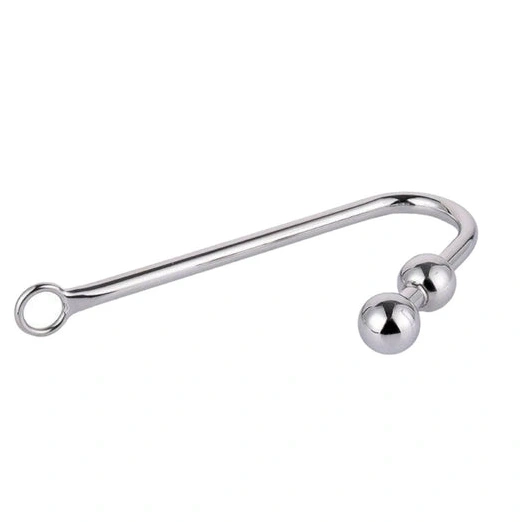 Hook Steel Anal Balls Two Stainless Pleasurable 4417 1028